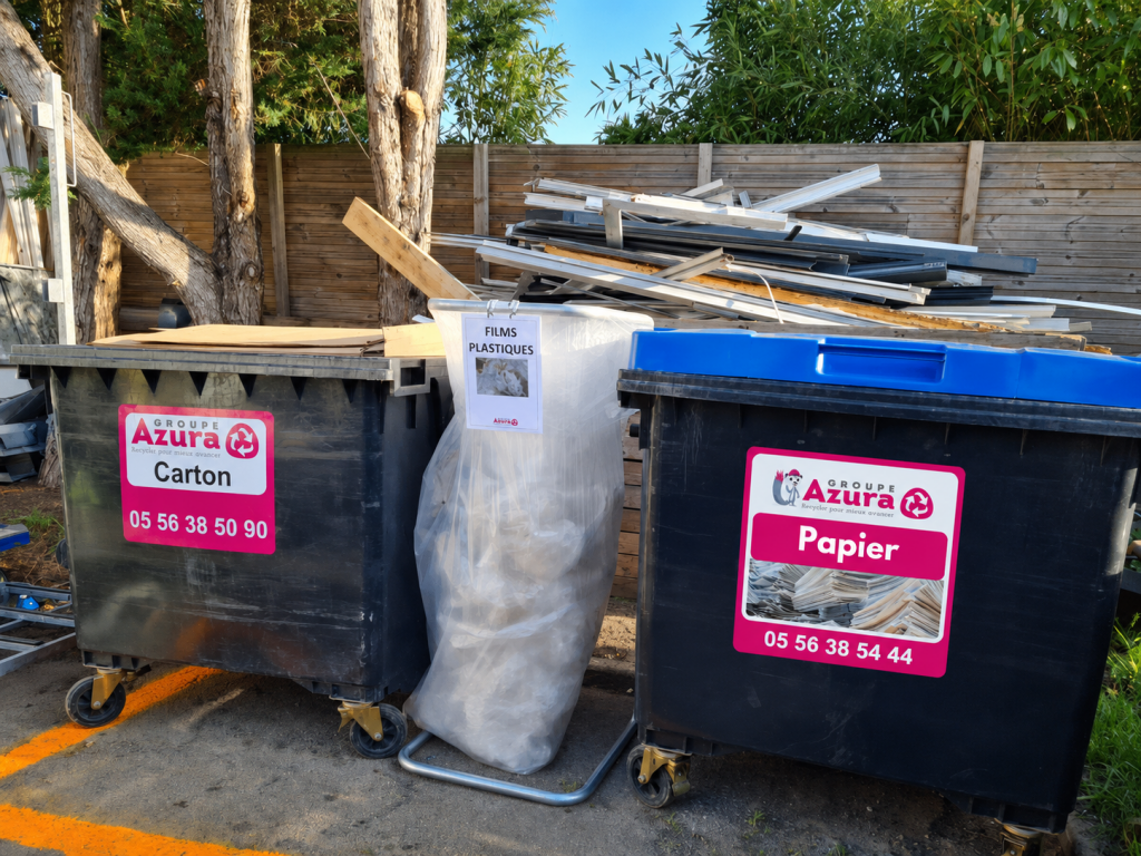 Bac papier Azura Recyclage