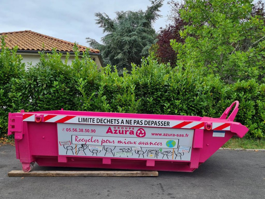 Benne 8m3 Azura Recyclage