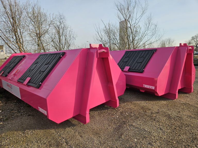 Benne fermée à volets 8m3 Azura Recyclage