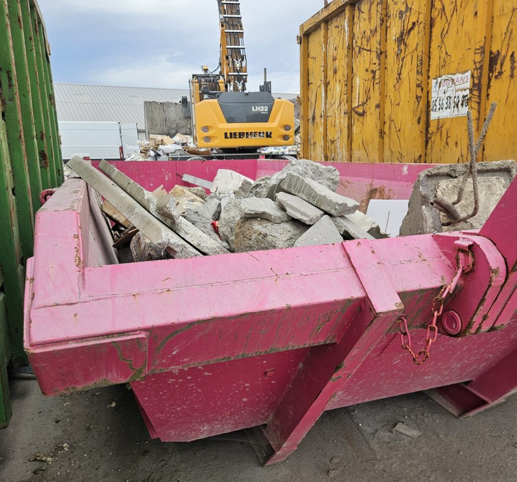 Benne gravats 8m3 Azura Recyclage